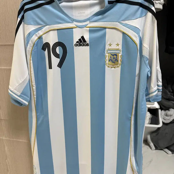 [BUNJANG] Adidas 2006 Argentina Reissue Home Jersey #19 XL / [해외XL] 아디다스 2006 아르헨티나 리이슈 홈 메시 NO.19