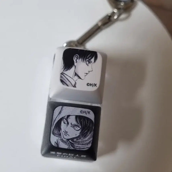 [BUNJANG] Attack on Titan Exhibition Eren Keycap / 진격의거인 전시회 에렌 키캡