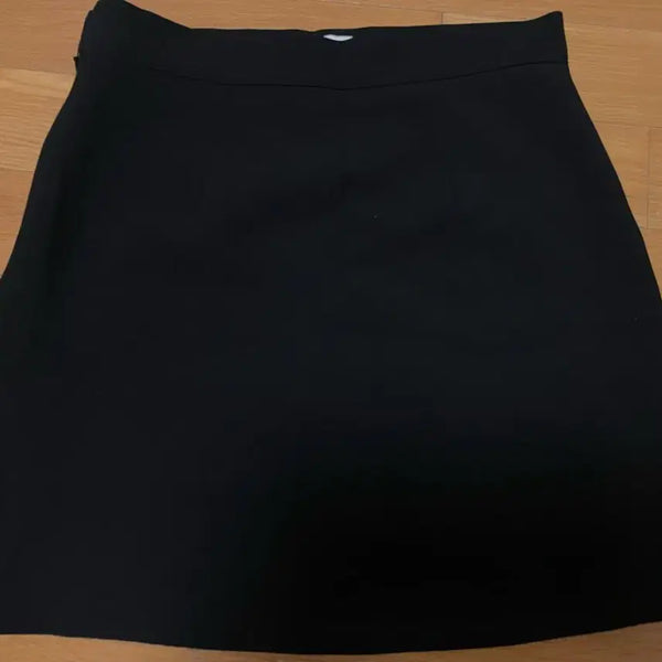 [BUNJANG] A-Line Mini Skirt - Black / 블랙 A라인 미니 스커트