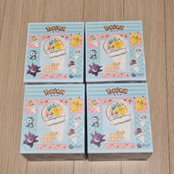 [BUNJANG] Pokemon Ice Cone Diorama Full Set / 포켓몬 아이스콘 디오라마 풀셋