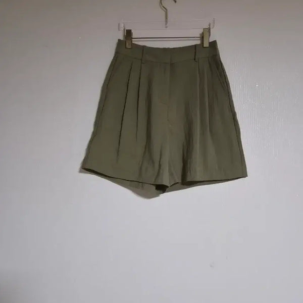 [BUNJANG] ZARA Two-Pleat Wide Shorts / 자라ZARA신형 투턱 와이드 숏팬츠27반바지