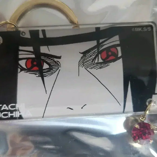 [BUNJANG] Naruto The Eyes Itachi Acrylic Keychain / 나루토 the eyes 아이키링 이타치