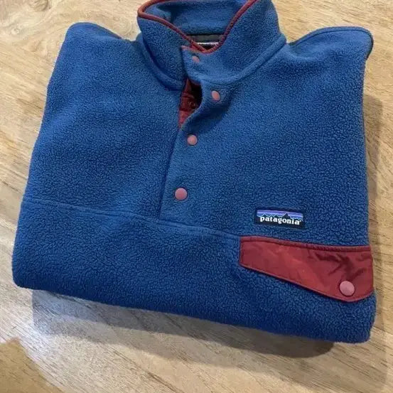 [BUNJANG] Patagonia Synchilla Lightweight Navy/Red / 파타고니아 신칠라 라이트웨이트 네이비/레드