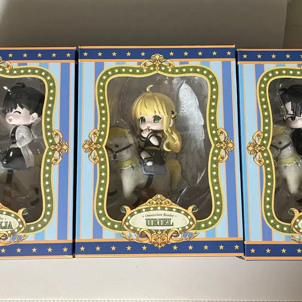 [BUNJANG] Omniscient Reader's Viewpoint Rotating Merry-Go-Round Figure Set - Yoo Joonghyuk, Uriel, Kim Dokja / 전독시 회전목마 피규어 유중혁, 우리엘, 김독자