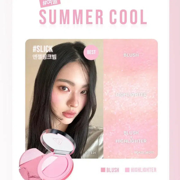[BUNJANG] 3CE Blusher Highlighter Slick #SLICK / 3ce 블러쉬라이터 슬릭 #SLICK