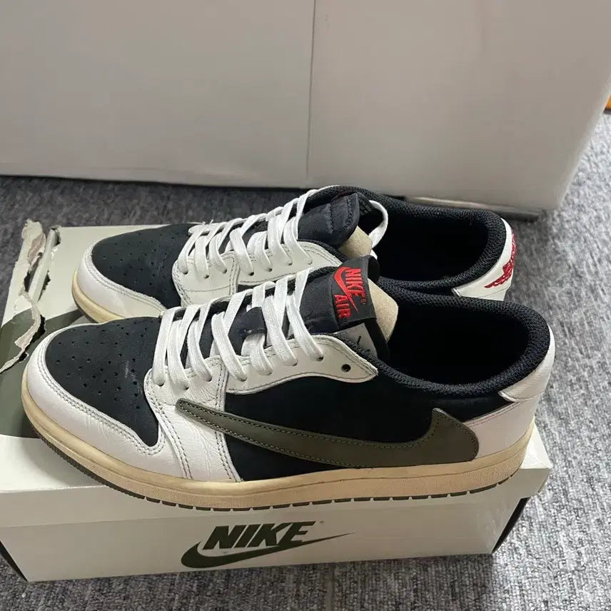 [BUNJANG] Air Jordan 1 Travis Scott Low Olive / 조던1 트래비스스캇 로우 올리브 270