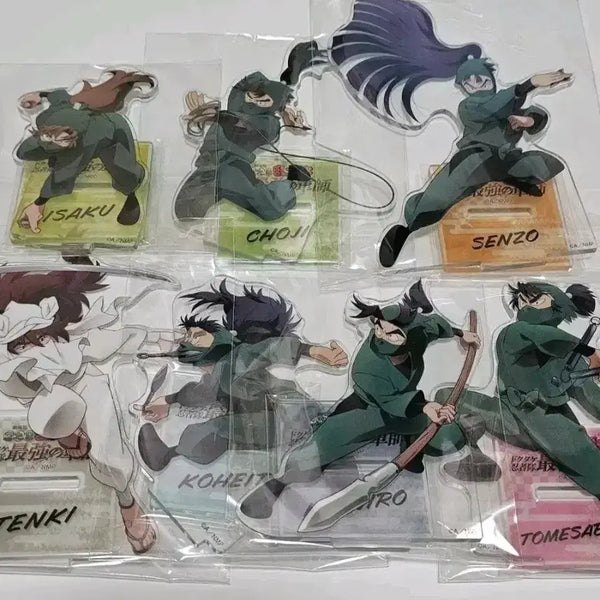 [BUNJANG] Nintama Rantaro 6th Grade & Tenki Acrylic Stand Set (7 Types, Sealed) / 닌타마 도최군 6닌+텐키 아크릴 스탠드 7종 미개봉 판매