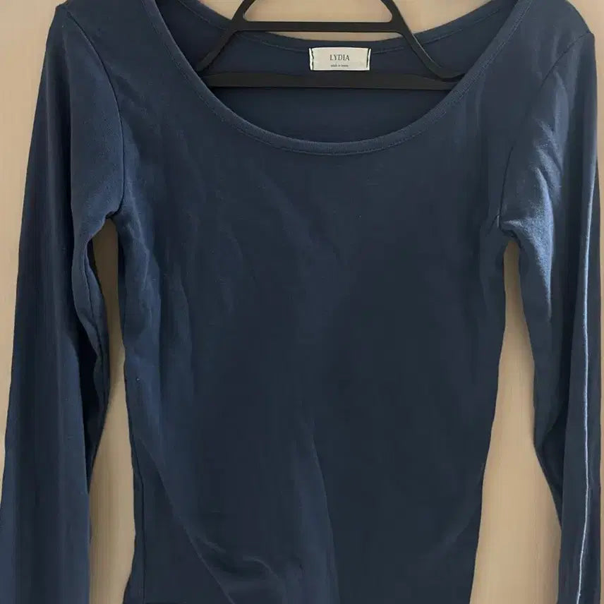 [BUNJANG] Long Sleeve T-Shirt Blue / (새)긴팔티 블루