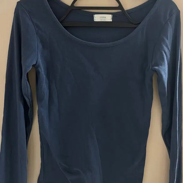 [BUNJANG] Long Sleeve T-Shirt Blue / (새)긴팔티 블루
