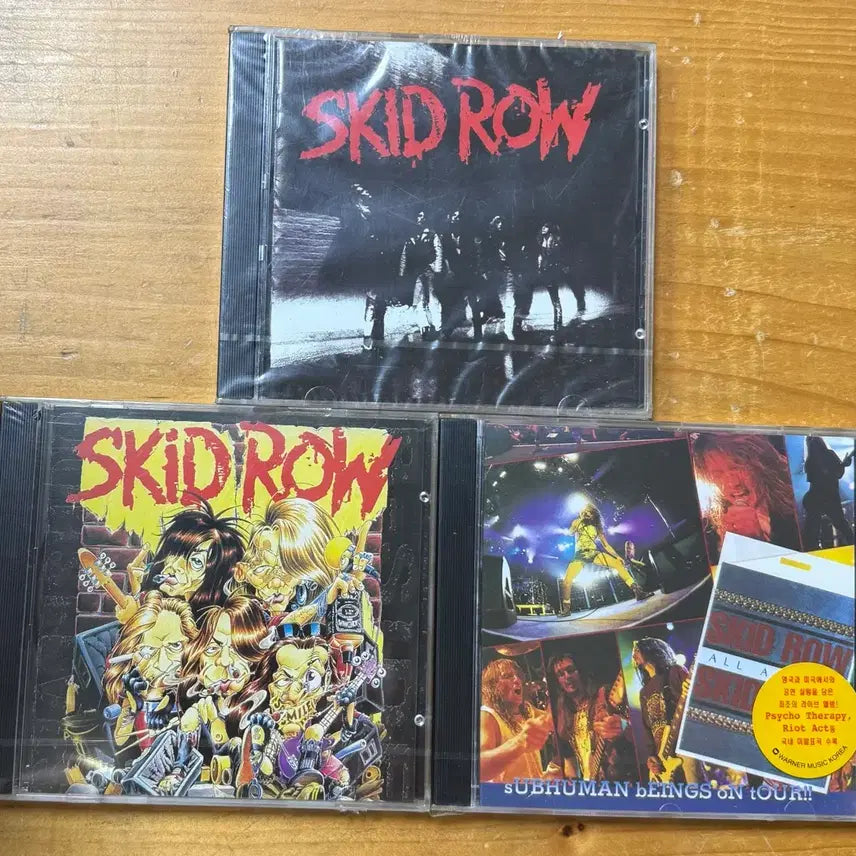 [BUNJANG] Skid Row CD Collection (Sealed) / 스키드 로우 (SKID ROW) 시디 모음 -미개봉-