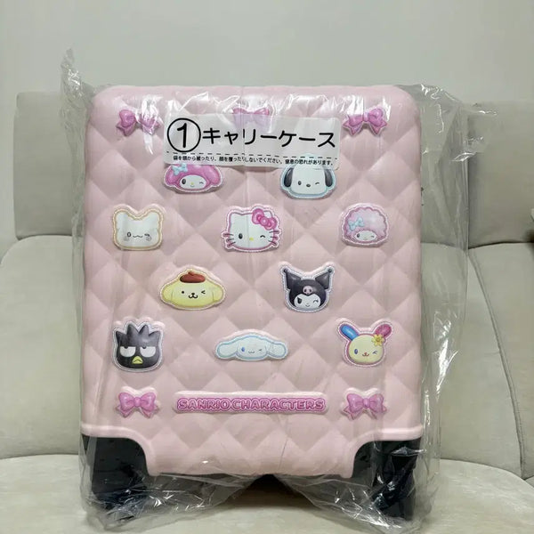 [BUNJANG] Sanrio Characters Lucky Draw Prize 1st Place Pink Carrier (Sealed) / 미개봉택포) 아타리쿠지 1등상 산리오 캐릭터즈 캐리어 핑크