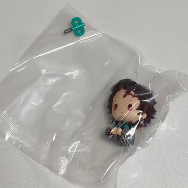 [BUNJANG] Demon Slayer: Kimetsu no Yaiba Petatto Winding Gacha Vol. 1 Tanjiro Figure (Sealed) / 귀멸의 칼날 페탓토 태엽 가챠 1탄 피규어 미개봉 탄지로