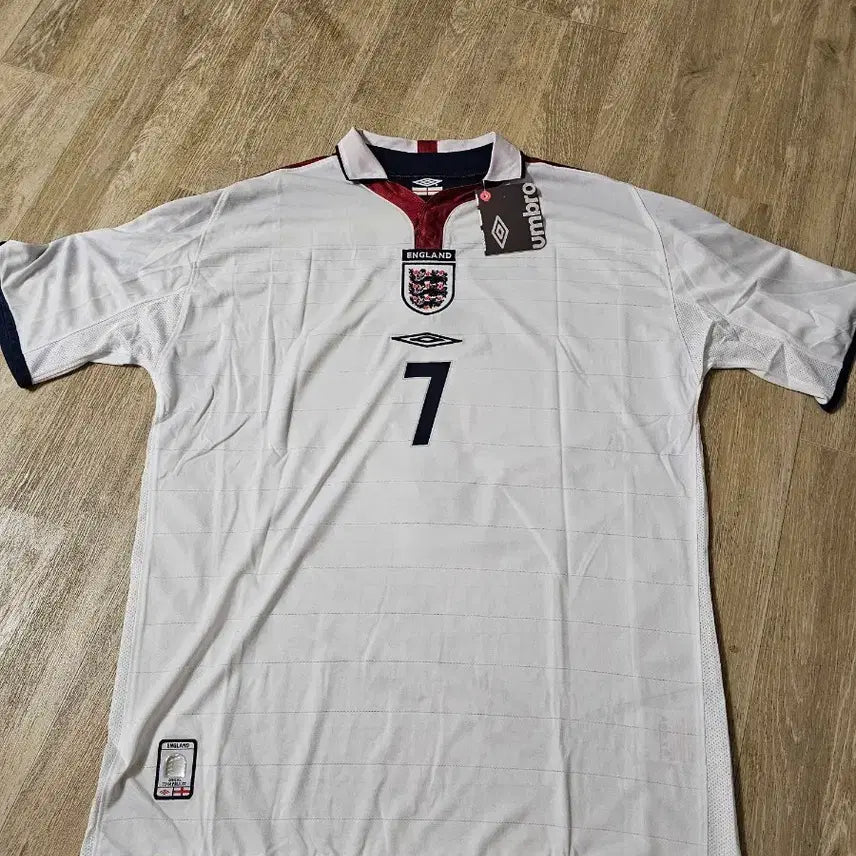 [BUNJANG] England Beckham Retro Jersey XXL / 잉글랜드 영국 베컴 마킹 올드 유니폼