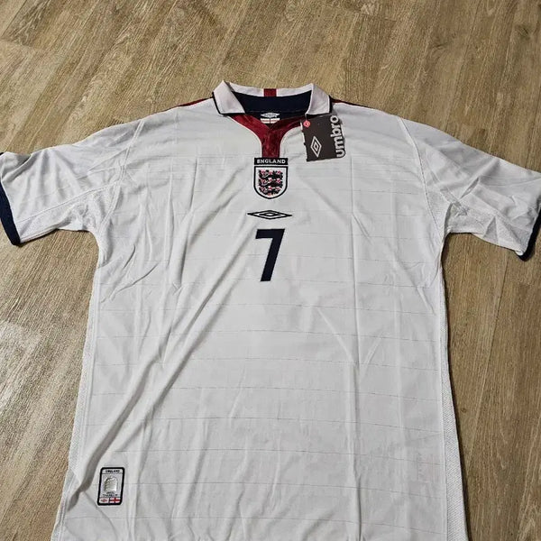[BUNJANG] England Beckham Retro Jersey XXL / 잉글랜드 영국 베컴 마킹 올드 유니폼