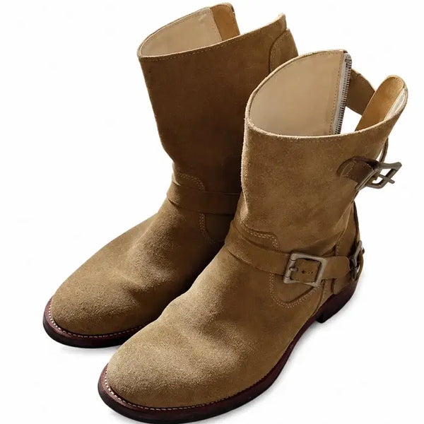 [BUNJANG] WJK Suede Engineer Boots 260 / Wjk 스웨이드 엔지니어 부츠 260