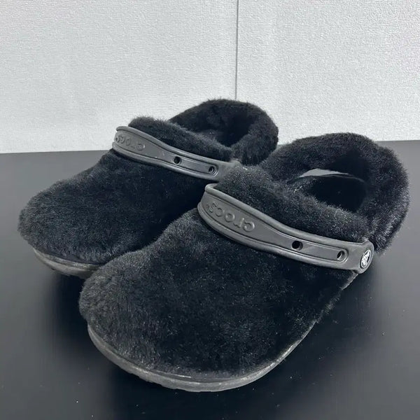 [BUNJANG] Crocs Fur Clog Shoes (Size 265) / 크록스 퍼 클로그 (265)