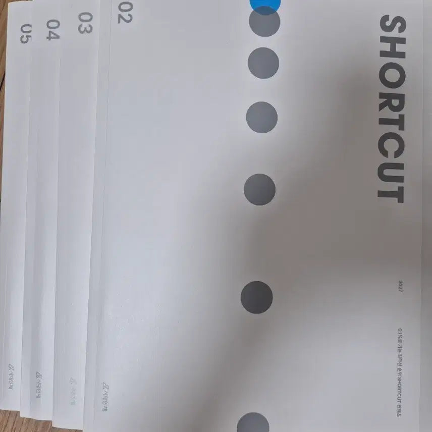 [BUNJANG] Sidae Injae 2027 Shortcut Calculus Volumes 2-5 and Final Shortcut Calculus Volumes 3-4 (2026 Edition) / 시대인재 2027 숏컷 2~5, 파이널 숏컷 미적분3~4(2026)