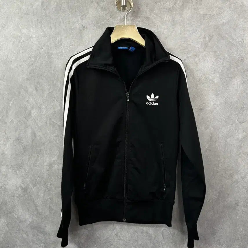 [BUNJANG] Adidas Firebird Track Top Jersey Black Size S / 아디다스 파이어버드 삼선 트랙탑 져지 검정 90사이즈 S