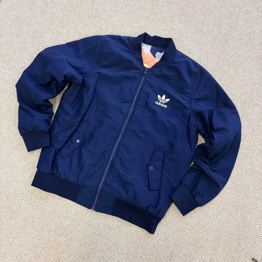[BUNJANG] Adidas Reversible Bomber Jacket / M 아디다스 리버시블 봄버자켓 0812D1
