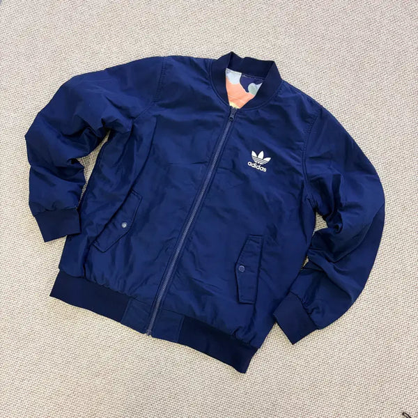 [BUNJANG] Adidas Reversible Bomber Jacket / M 아디다스 리버시블 봄버자켓 0812D1