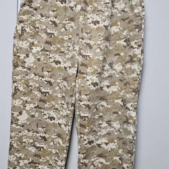 [BUNJANG] Camouflage Pattern Cotton Pants / 카모플라쥬 패턴 바지