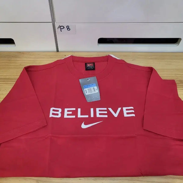 [BUNJANG] Nike Team Believe 2002 Vintage T-Shirt (M/95) / 2002 나이키 TEAM BELIEVE 홍보용 빈티지 미사용 데드스탁 M/95