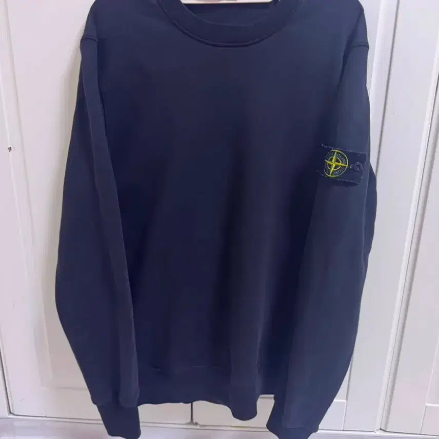 [BUNJANG] Stone Island Sweatshirt Black L / 스톤아일랜드 맨투맨 블랙 L