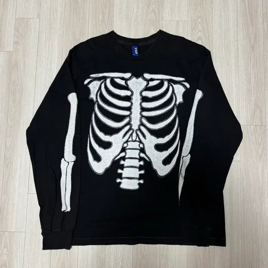 [BUNJANG] Blindfiles Bone Long Sleeve Black / [2]블라인드파일즈 본 롱슬리브