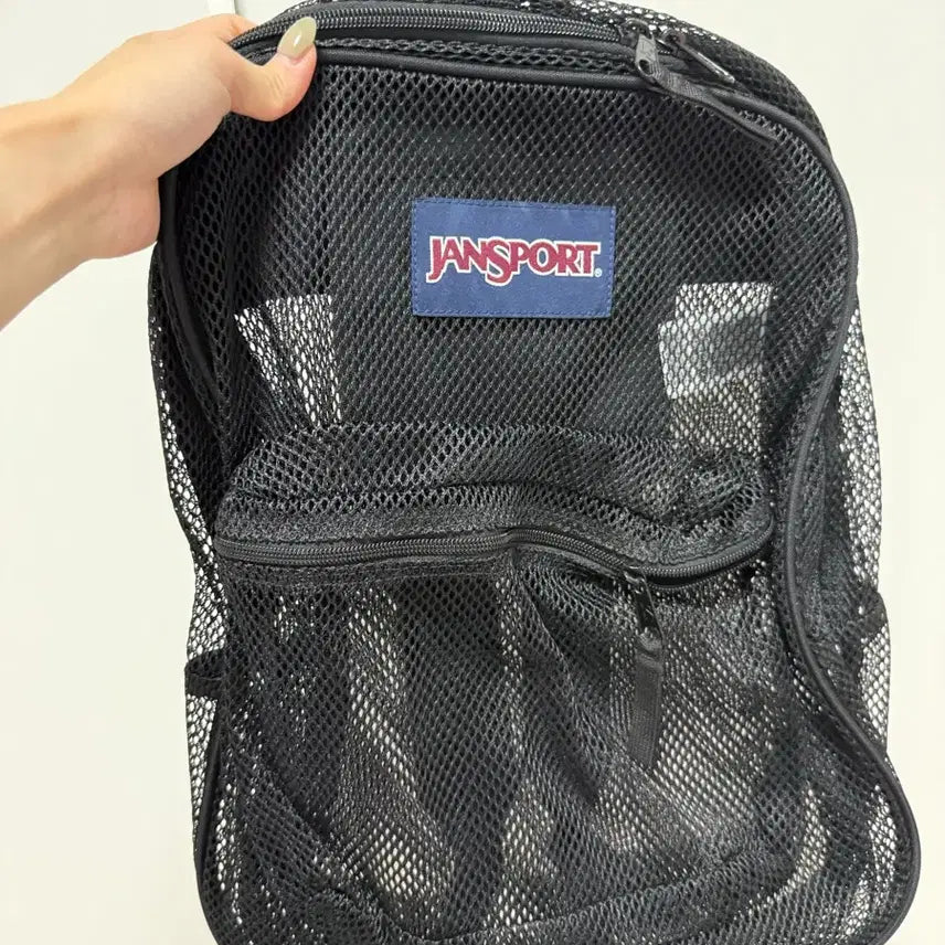 [BUNJANG] JanSport Echo Mesh Backpack Black / 잔스포츠 에코 메쉬 백팩 블랙