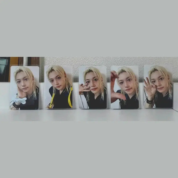 [BUNJANG] Stray Kids Lucky Draw Photocard Bundle Set / 스트레이키즈 럿입 입장포카 5장 일괄