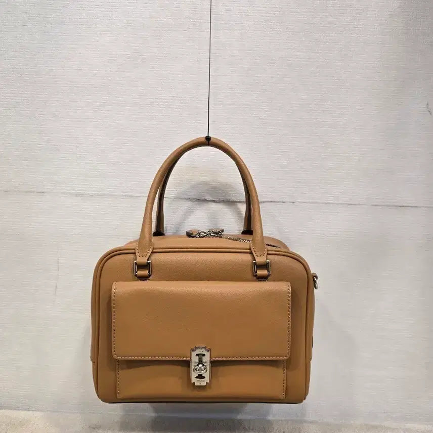 [BUNJANG] Boonk Poche S Camel Tote Bag / 거의새거) 분크 포쉐 S 카멜 토트백 가방