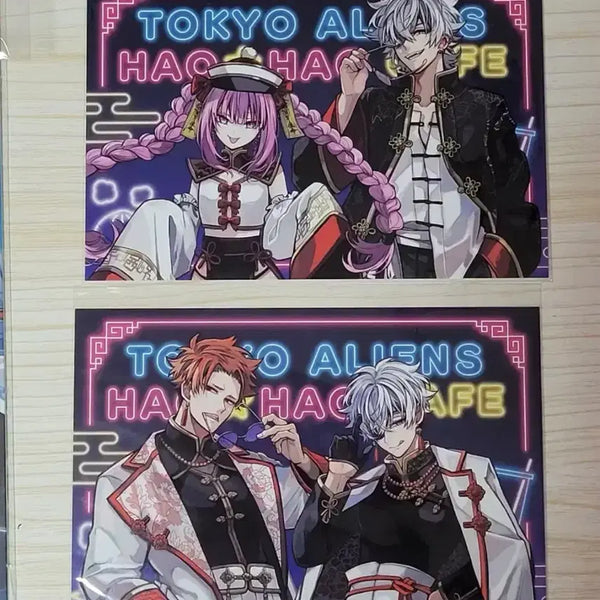 [BUNJANG] Tokyo Aliens Cafe Postcard Bundle Set / 도쿄에일리언즈 카페 엽서 특전 일괄