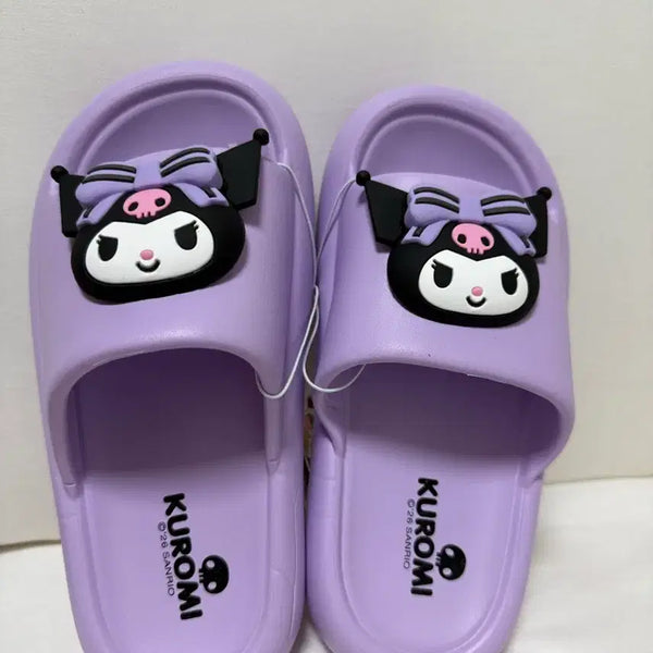 [BUNJANG] Kuromi Purple Slippers (230mm) / [새상품] 쿠로미 보라색 슬리퍼 230mm