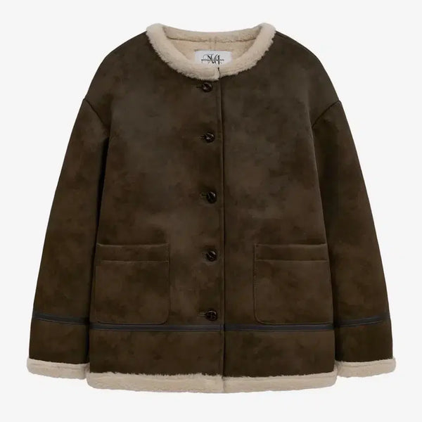 [BUNJANG] Midnight Move Sheepskin Jacket / 미드나잇무브 무스탕 (정가:288,000원)
