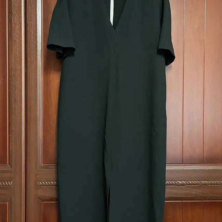 [BUNJANG] Josep V-Neck Front Slit Dress / 조셉 원피스