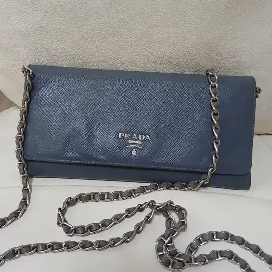 [BUNJANG] Prada Chain Crossbody Bag / 정품 프라다  체인 크로스백
