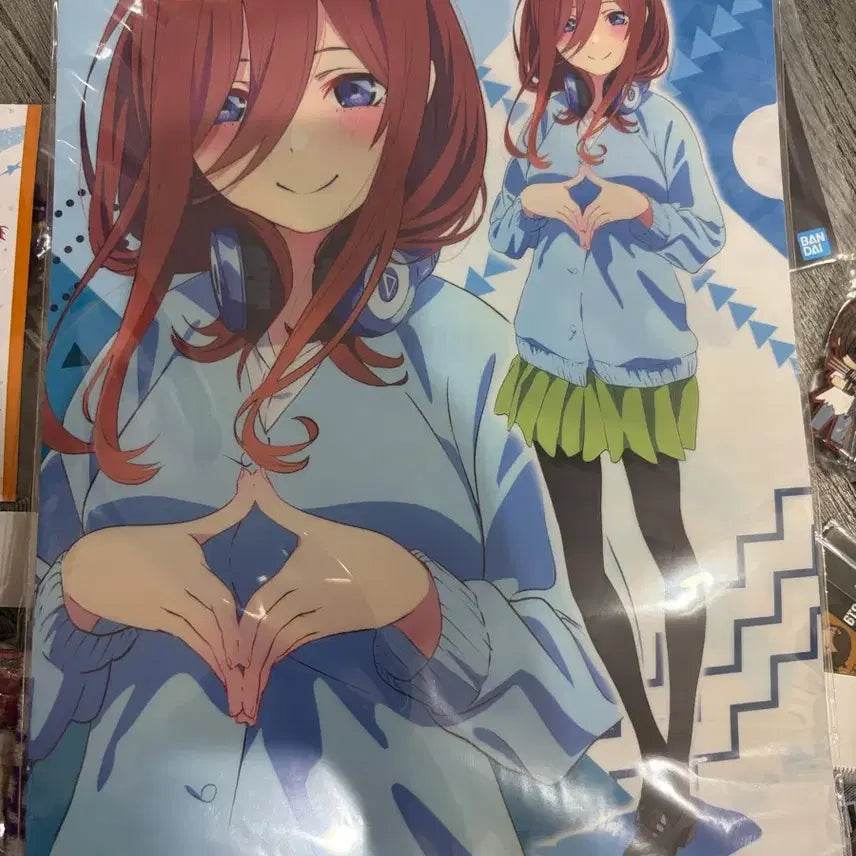[BUNJANG] The Quintessential Quintuplets Mikku Clear File / 오등분의 신부 미쿠 클리어파일