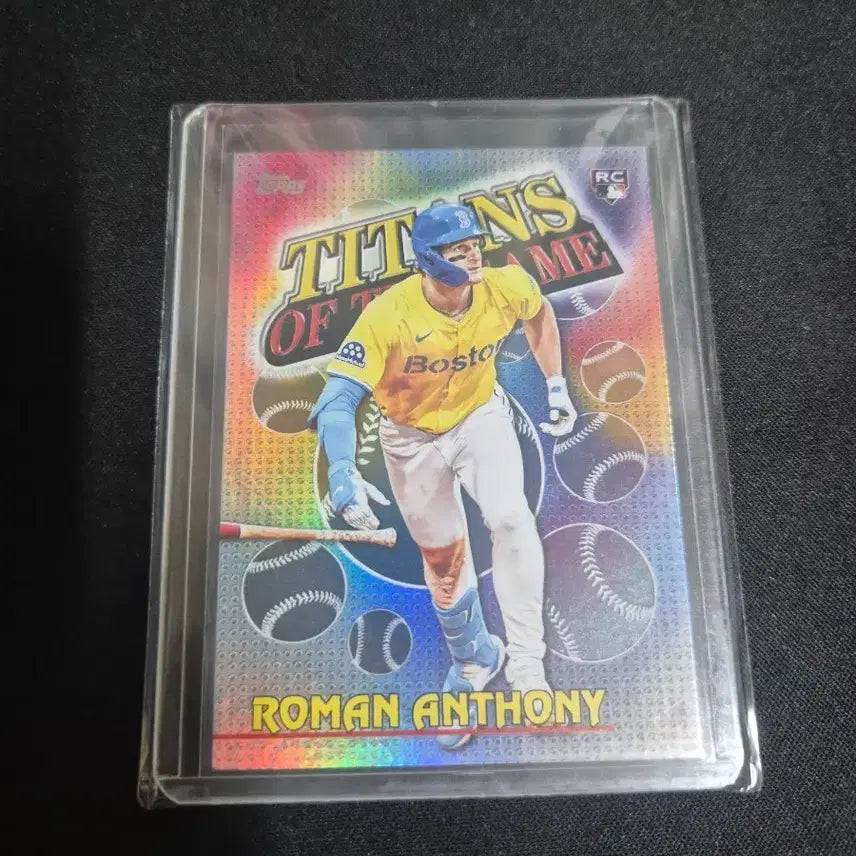 [BUNJANG] MLB Boston Red Sox Roman Anthony Rookie Insert / [MLB] 보스턴 레드삭스 로만 앤서니 루키 인서트