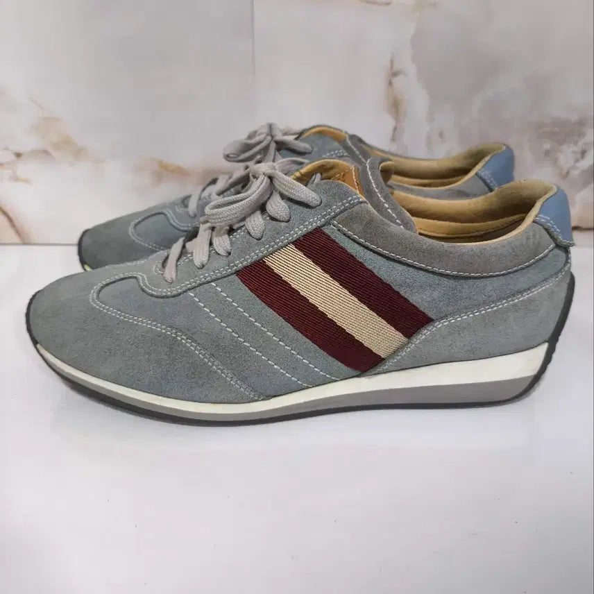 [BUNJANG] Bally Alex Suede Sneakers / 250mm 발리 알렉산 스웨이드 스니커즈