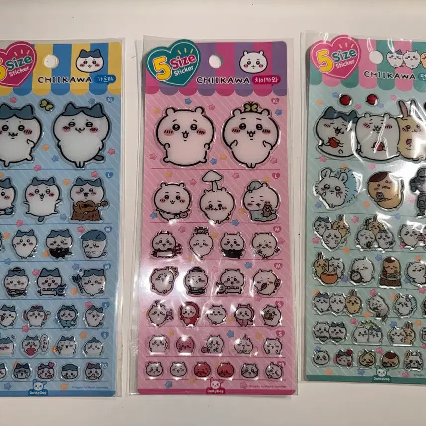 [BUNJANG] Chiikawa Sticker Memo Pad / 치이카와 스티커 메모지