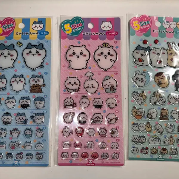 [BUNJANG] Chiikawa Sticker Memo Pad / 치이카와 스티커 메모지