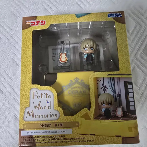 [BUNJANG] SEGA Detective Conan Petit World Memory Toru Amuro Figure (Sealed) / 미개봉)세가 명탐정 코난 쁘띠월드 메모리 아무로 토오루 피규어