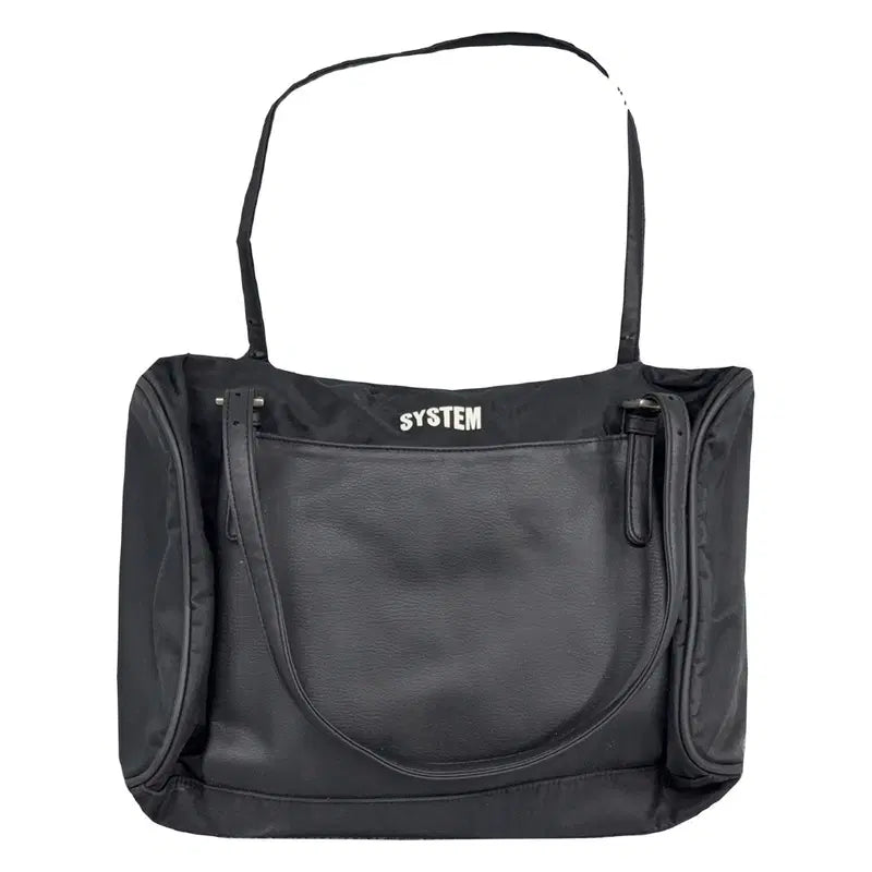 [BUNJANG] System Black Logo Tote Bag / 시스템 블랙 로고 토트백 FR
