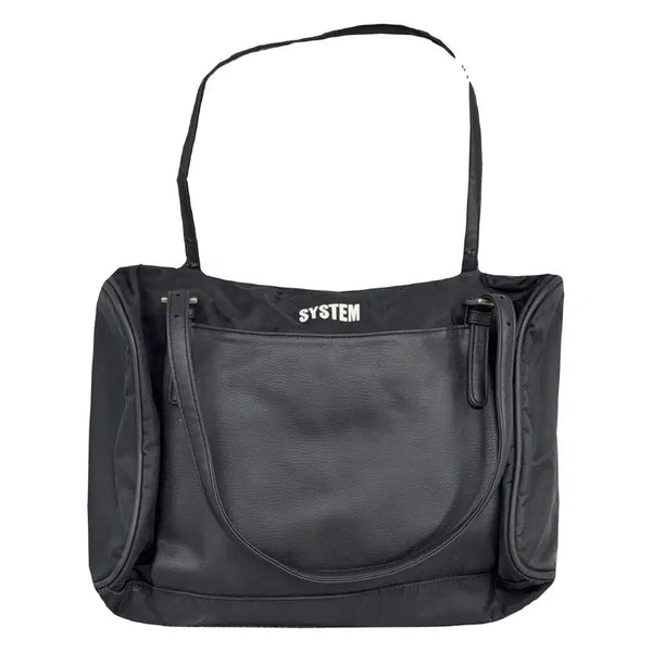 [BUNJANG] System Black Logo Tote Bag / 시스템 블랙 로고 토트백 FR
