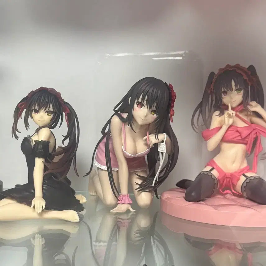 [BUNJANG] Date A Live Tokisaki Kurumi Figure Bundle / 데이트 어 라이브 토키사키 쿠루미 피규어 3개 일괄 생일데스크탑