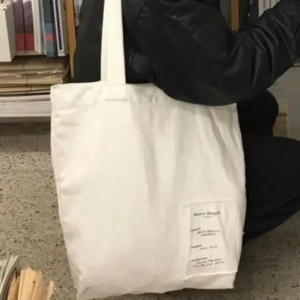 [BUNJANG] Maison Margiela White Tote Bag / 메종마르지엘라 에코백
