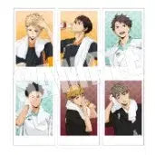 [BUNJANG] Haikyu!! Rakusupa Pasha Card Set (6 Types) / 하이큐 극락탕(라쿠스파) 파샤 세트(6종)