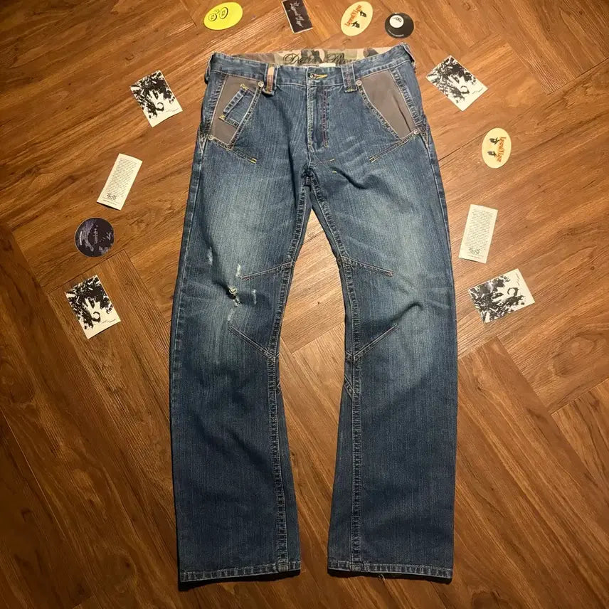 [BUNJANG] DOHC 00s Slim Fit Flare Denim Pants / 00S DOHC 슬림핏 플레어 데님팬츠