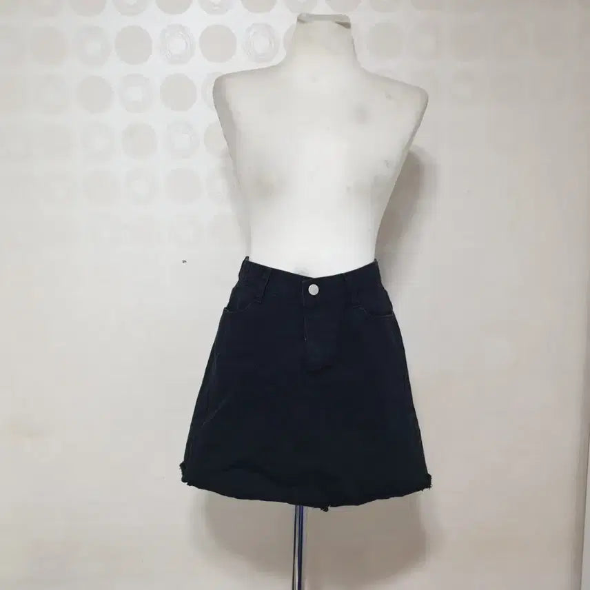 [BUNJANG] Black Denim Skirt / 블랙청치마66 블랙진치마66 청치마66 블랙청스커트66