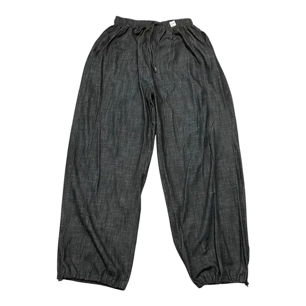 [BUNJANG] Vintage String Banding Wide Pants / (만원 빈티지) 빈티지 스트링 밴딩 와이드 팬츠